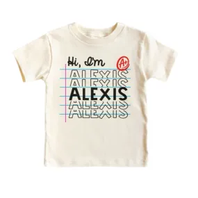 Kids Hello Name Tee