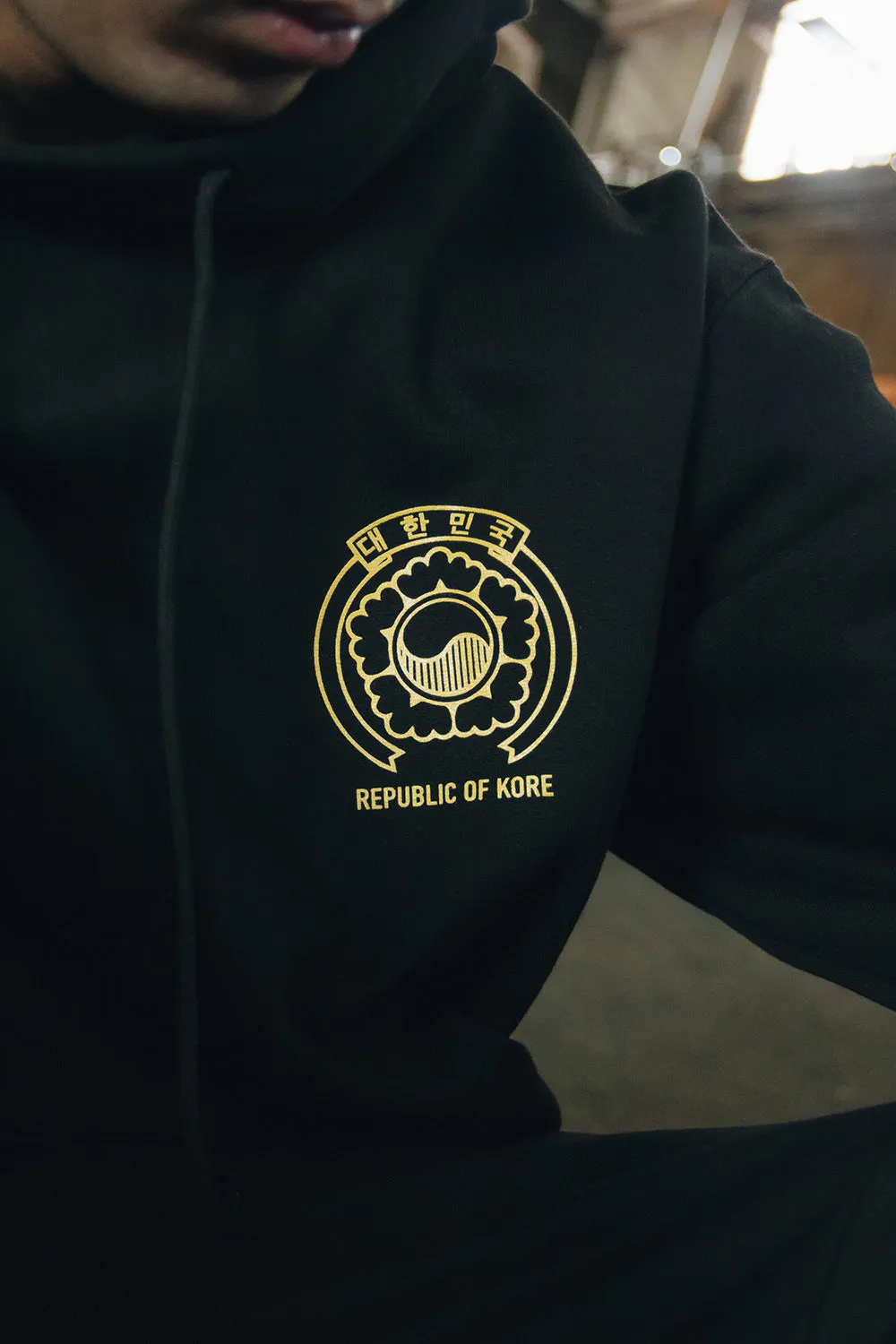 KR-AM PASSPORT HOODIE (BLACK)