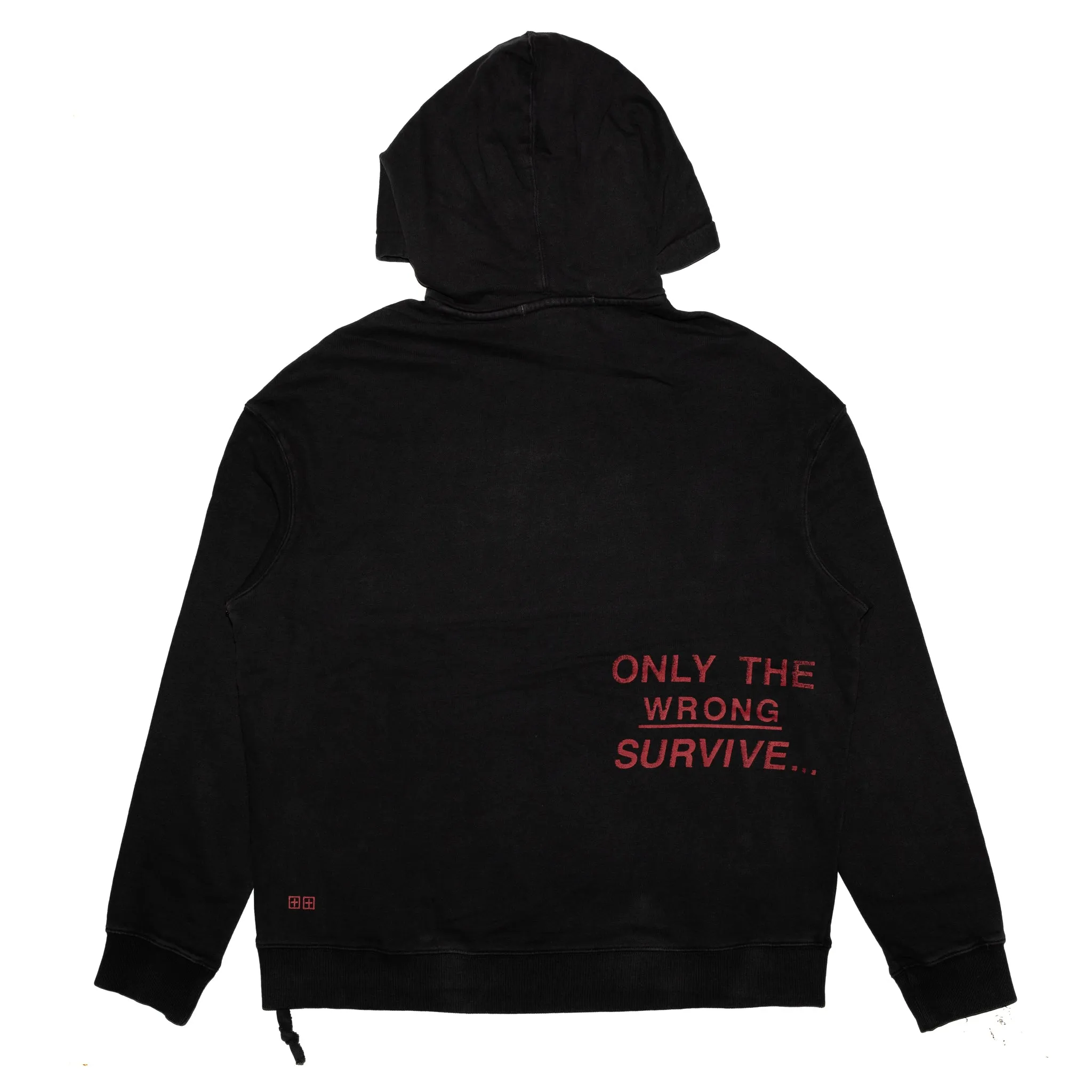 Ksubi Survive Biggie Hoodie in Jet Black