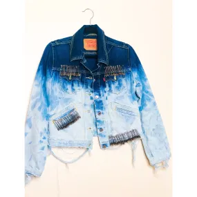 Levis Safety Pin Ombré Jacket