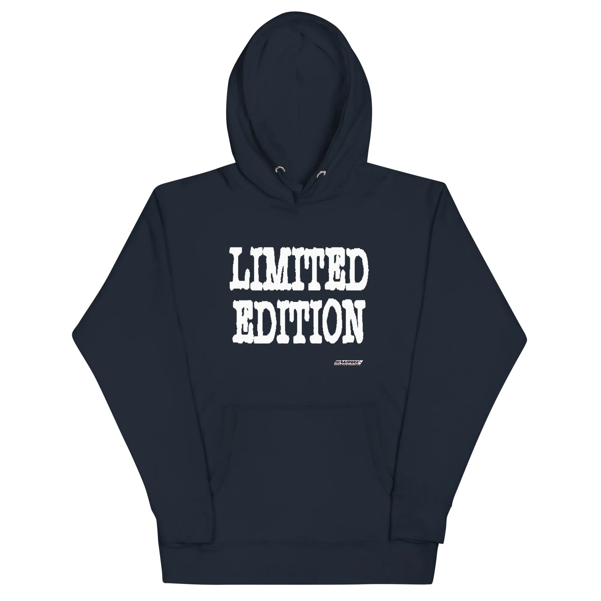 Limited Edition Printed White Unisex Hoodie