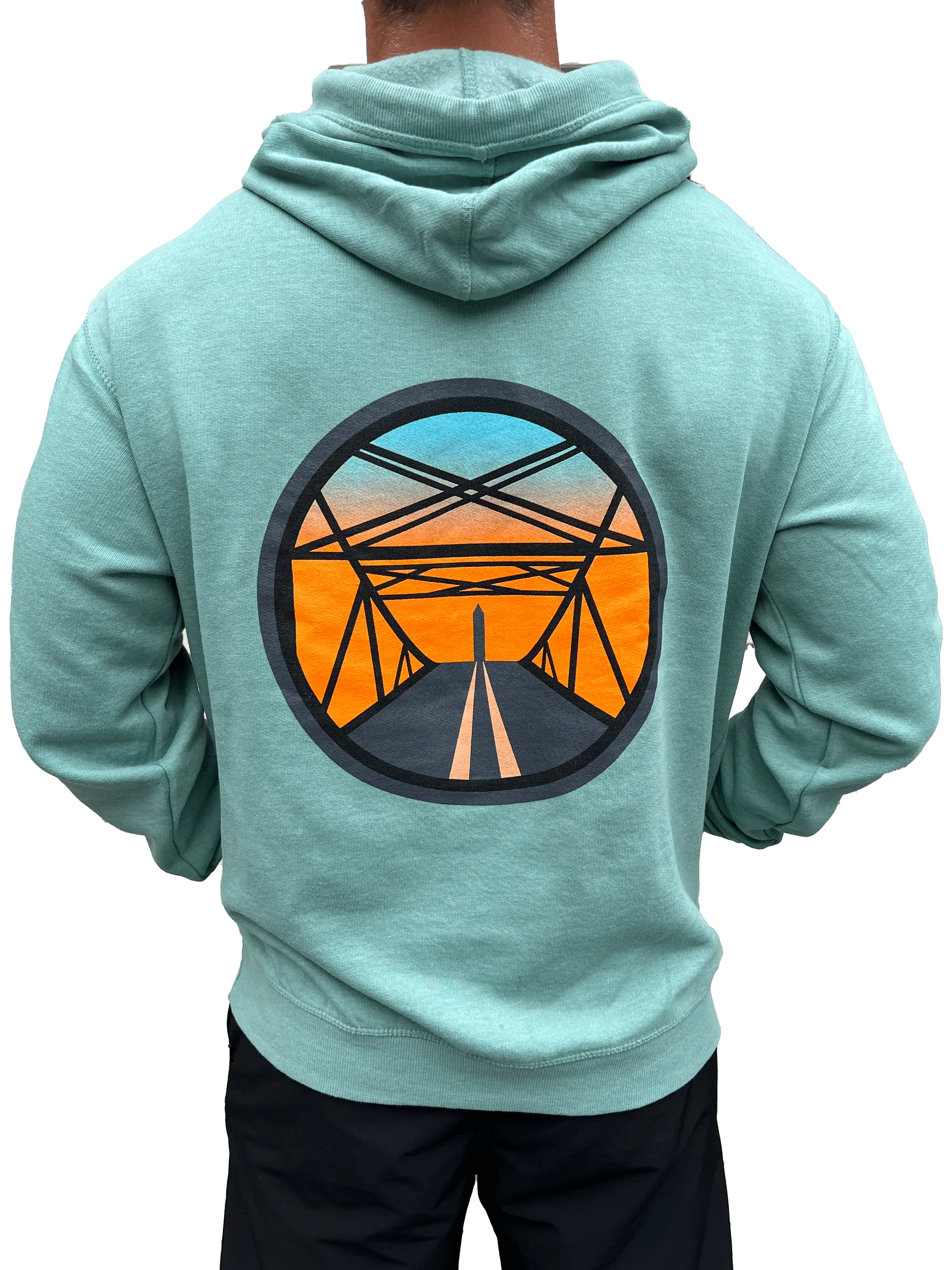 Long Island Strong - Beach Bound Hoodie (Faded Teal)