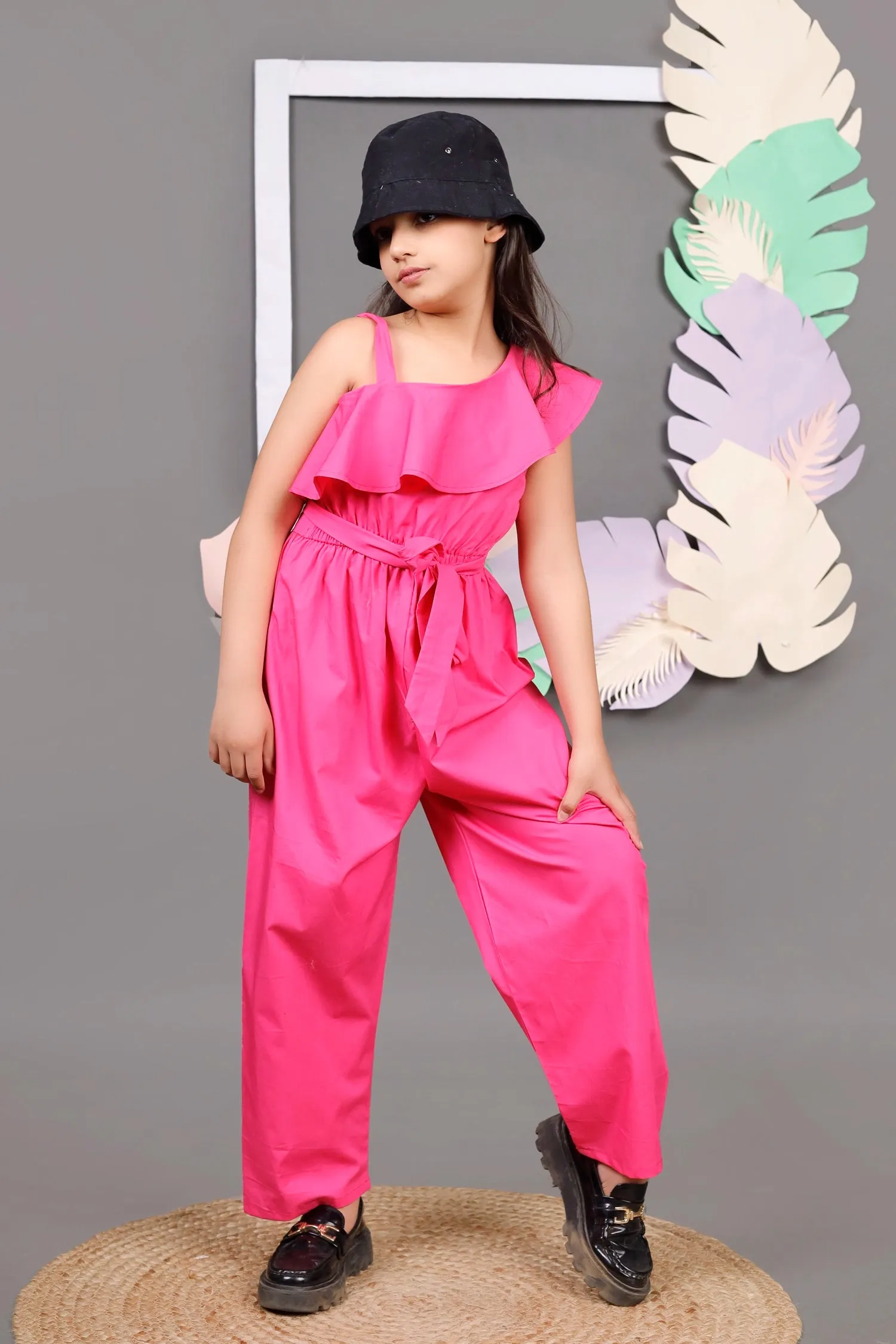 Magenta Glam Jumpsuit