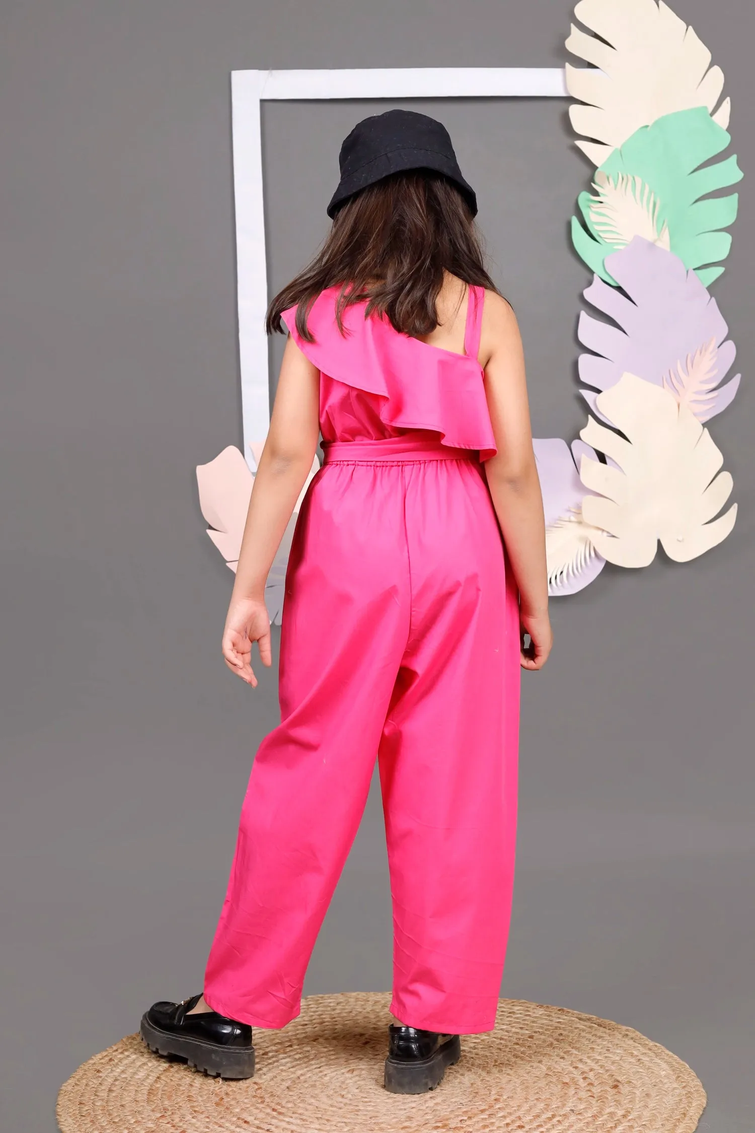 Magenta Glam Jumpsuit