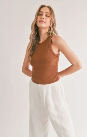 Marshmallow Crop Tank