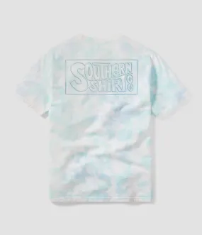 Men's All Caps Tie Dye Short Sleeve Tee