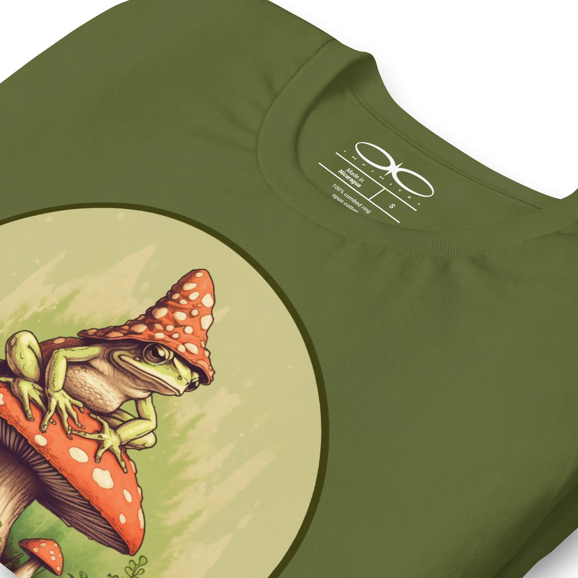 Men's Frog On A Mushroom Graphic T-shirt