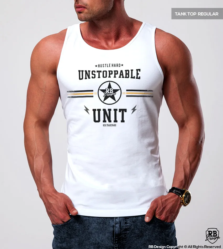 Men's Training Tank Top "Unstoppable Unit" MD906