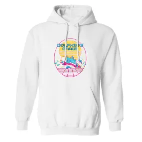 Minecraft Acid Sketch Dolphin Pullover Hoodie