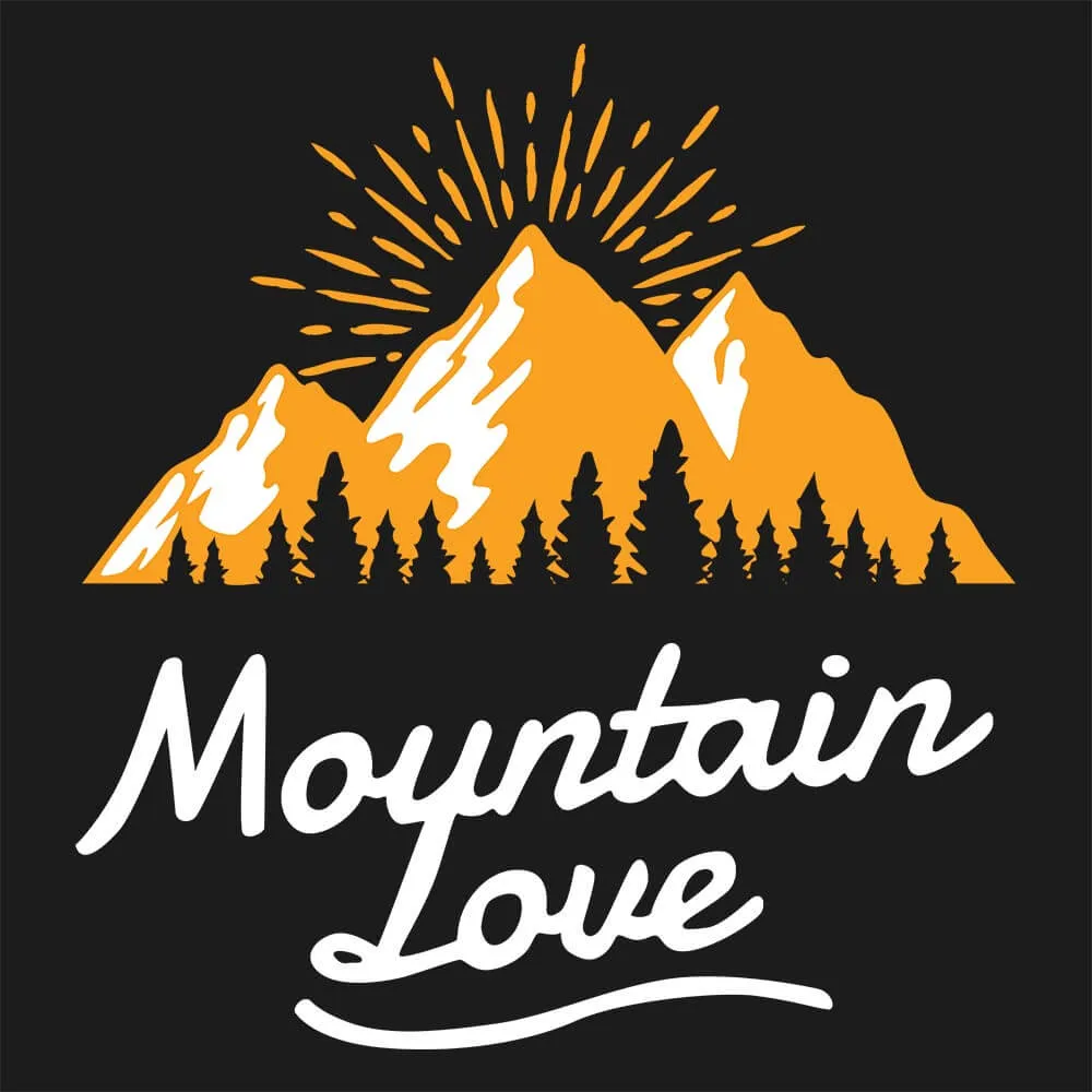 Mountain Love Half Sleeve T-Shirt