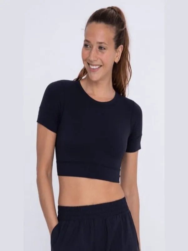 Peekaboo Back Crop Top