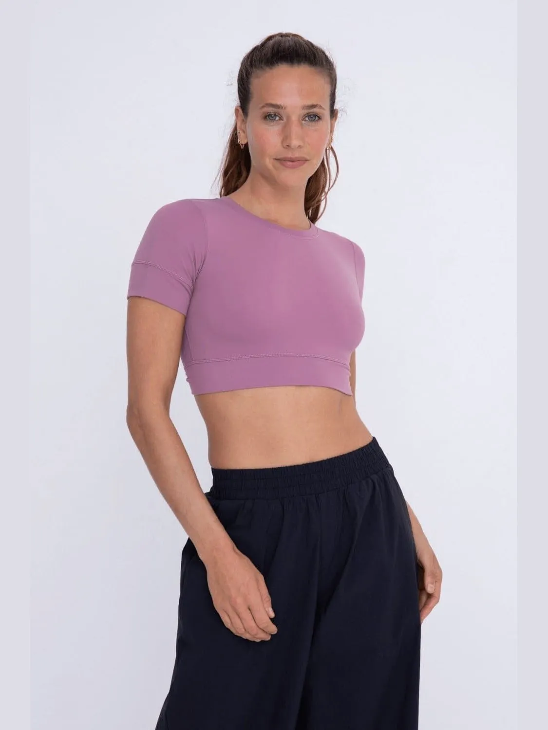 Peekaboo Back Crop Top