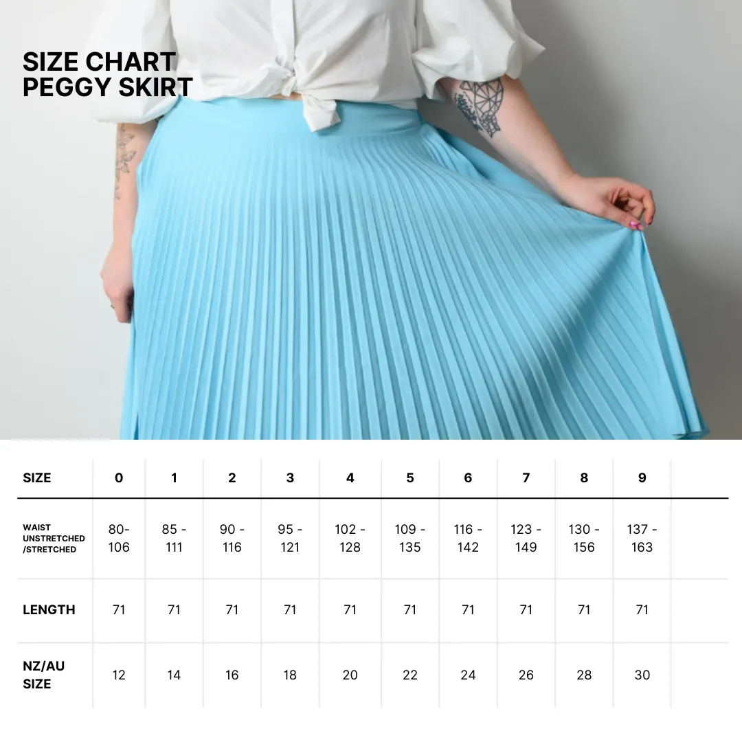 Peggy Pleated skirt