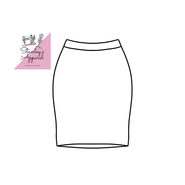 pre order Adult pencil skirt