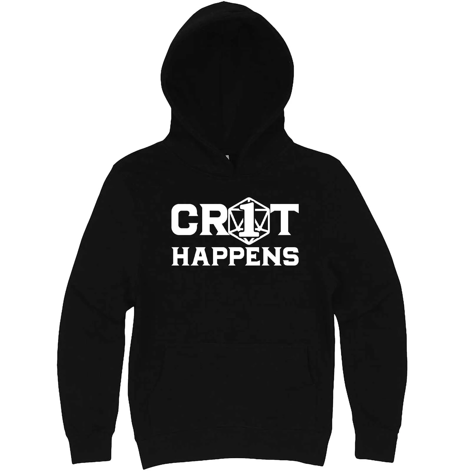 "Crit Happens" hoodie