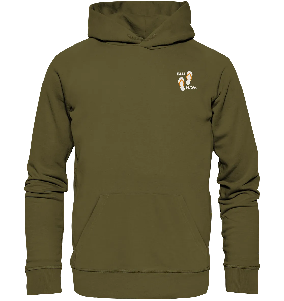 "Flip Flops" - Unisex Premium Organic Hoodie