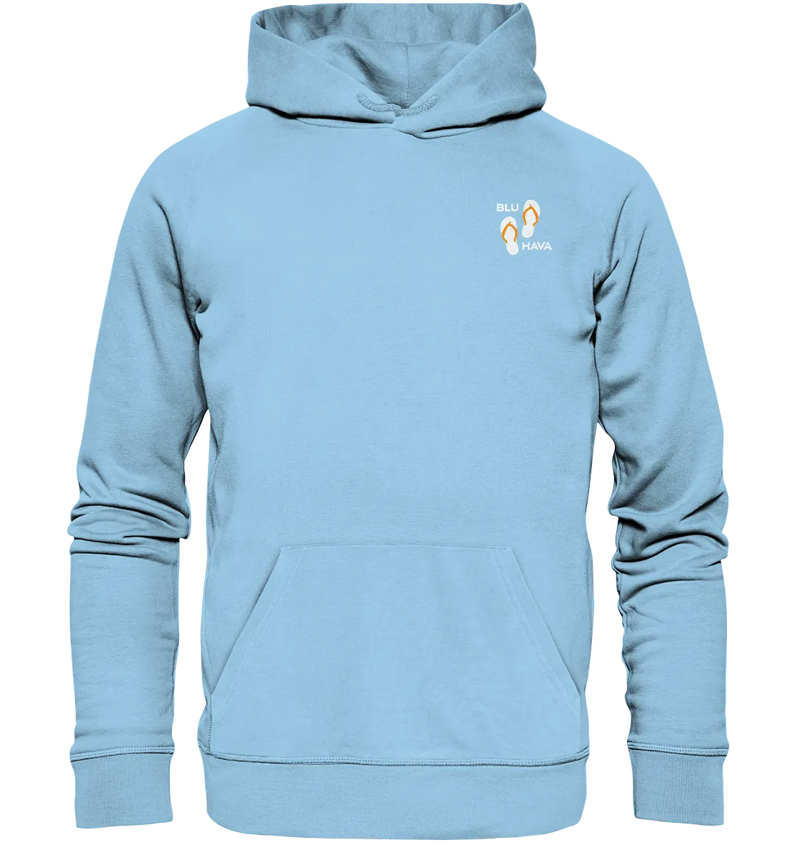 "Flip Flops" - Unisex Premium Organic Hoodie