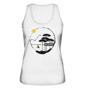 "GrungeLine Shark Pine" - Damen Premium Organic Tank-Top