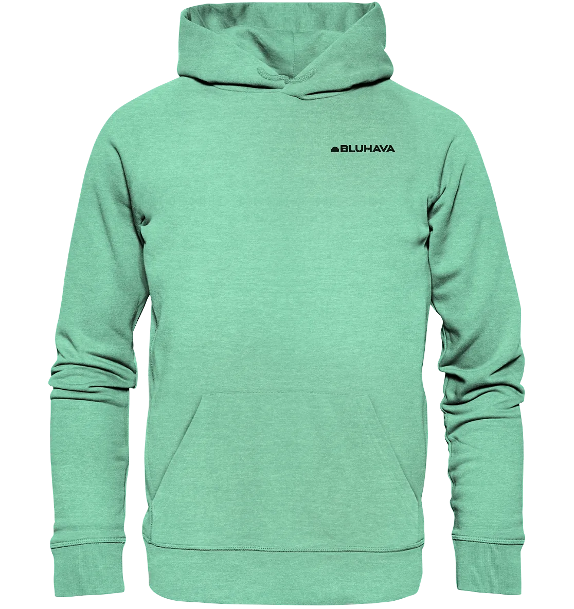 "Ocean Walk Backtail" - Unisex Premium Organic Hoodie