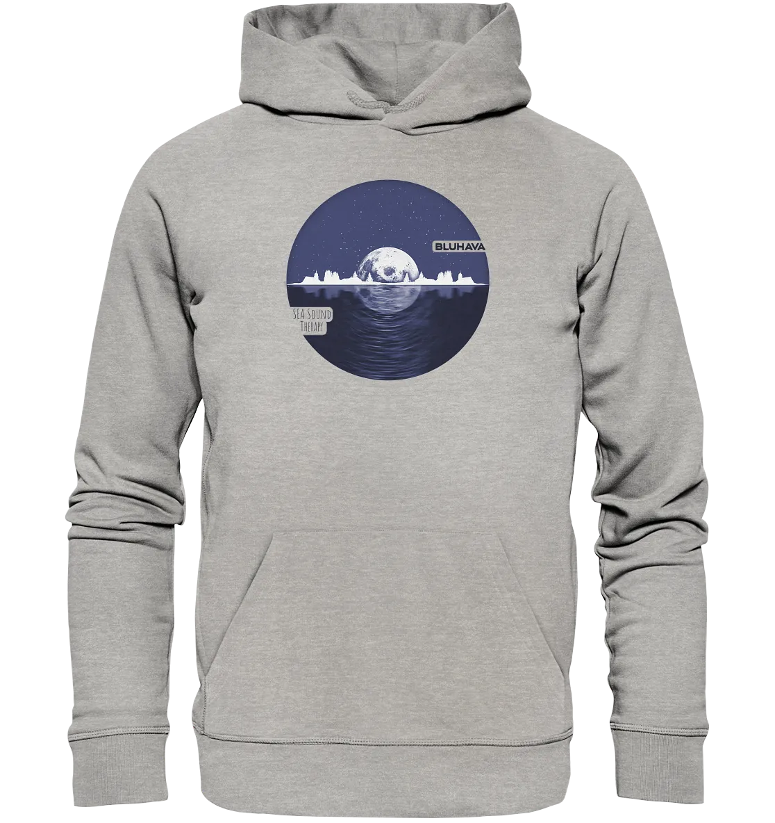 "Sea Sound Therapy" - Unisex Premium Organic Hoodie