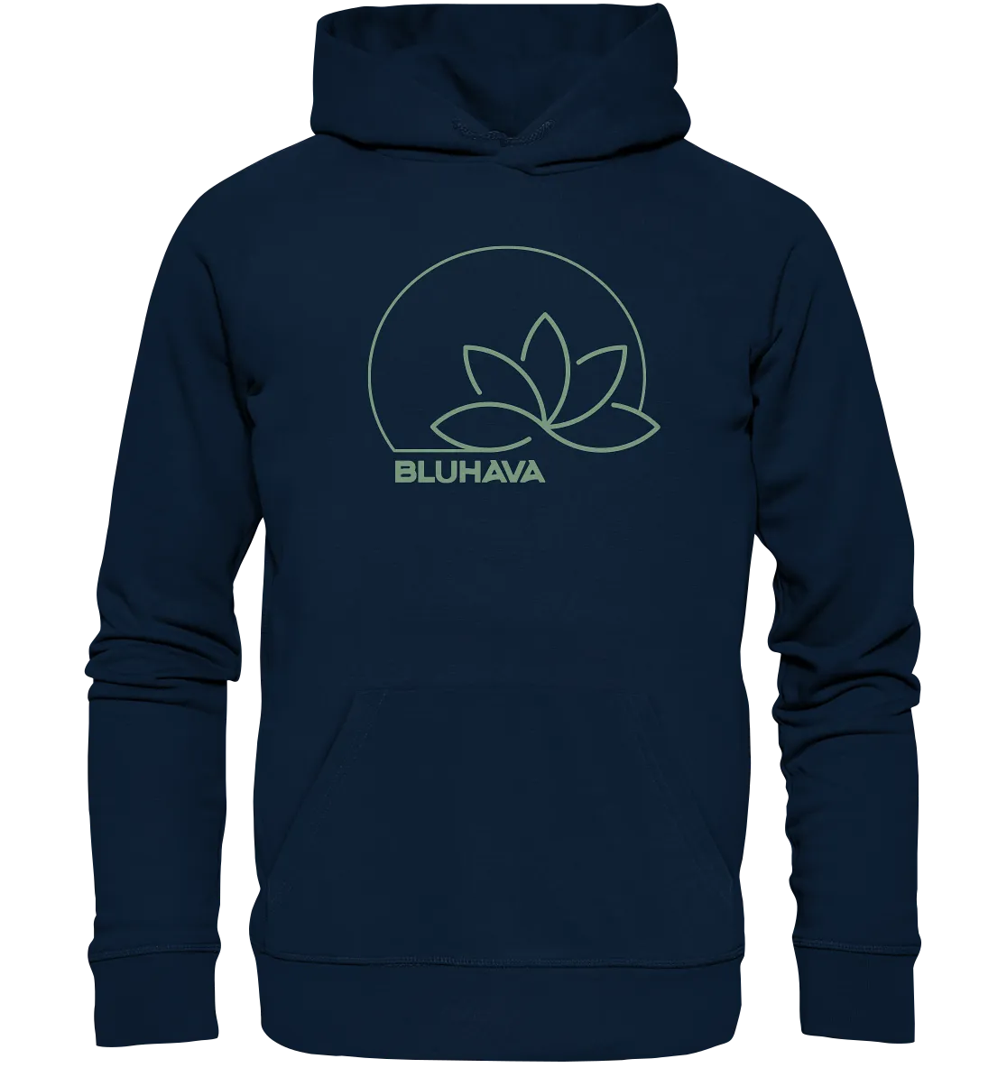 "Sunset Lotus" - Unisex Premium Organic Hoodie