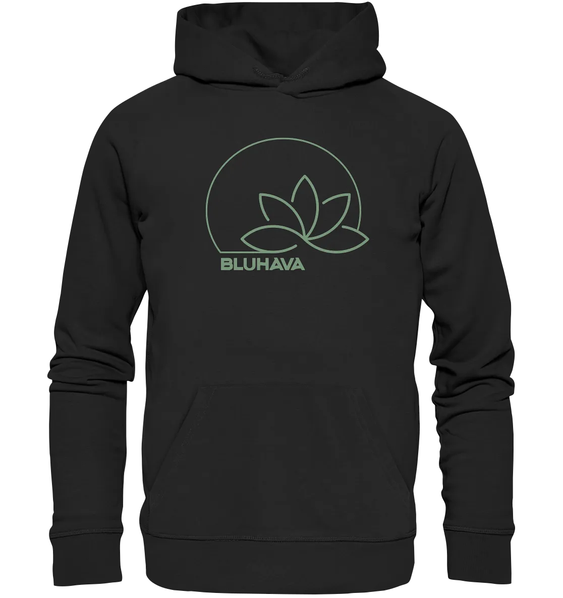 "Sunset Lotus" - Unisex Premium Organic Hoodie