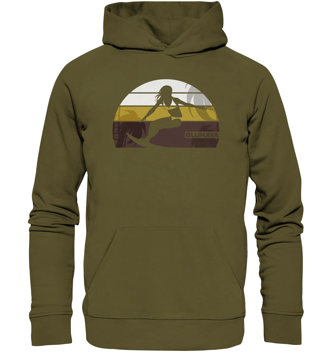 "Sunset Paradise Drive" - Unisex Premium Organic Hoodie