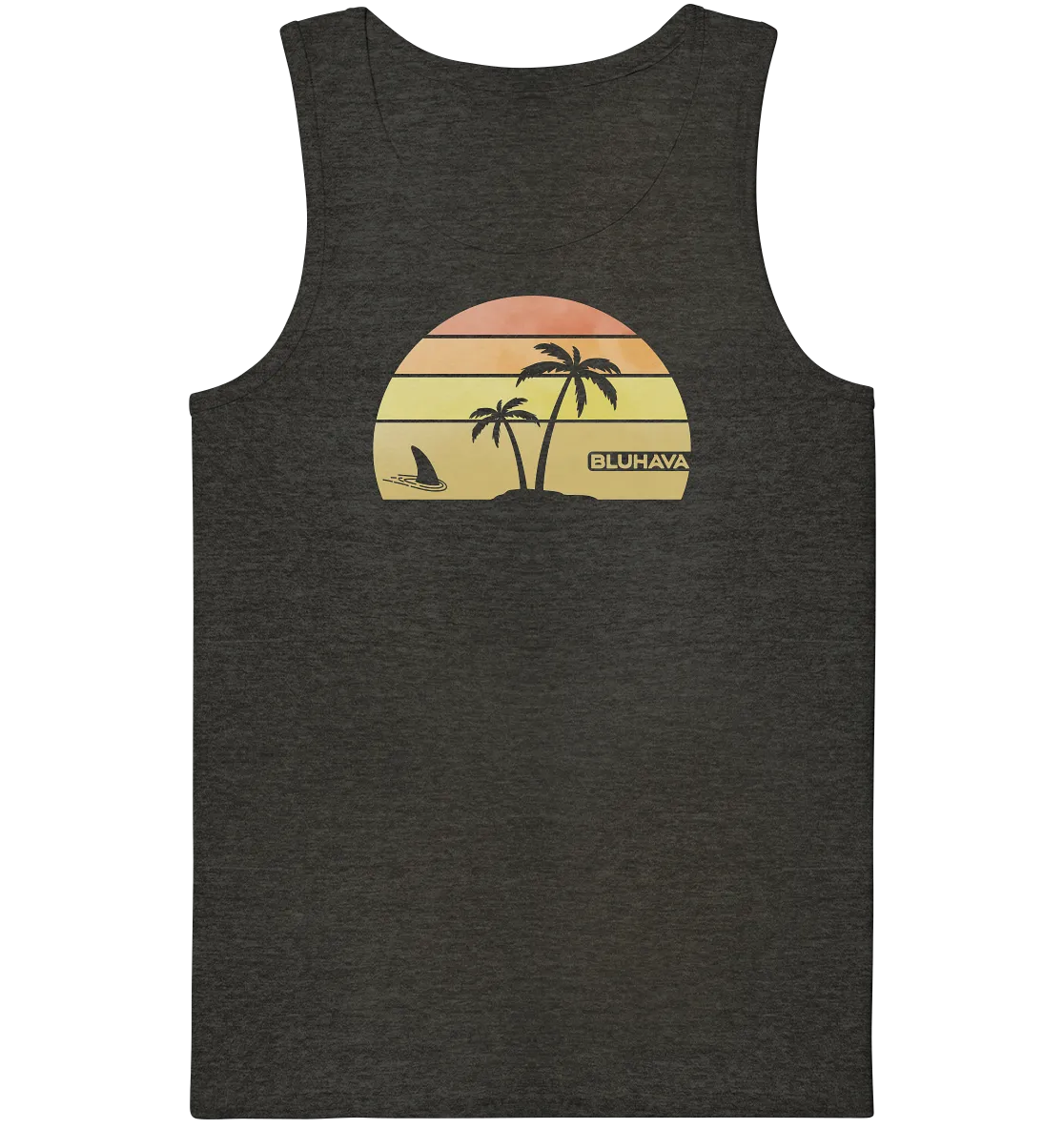 "Sunset Shark Place" - Herren Premium Organic Tank-Top