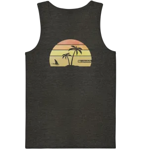 "Sunset Shark Place" - Herren Premium Organic Tank-Top