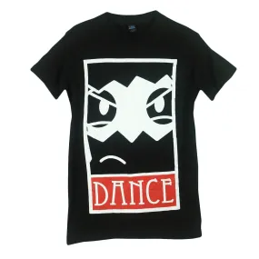 Robo Face Black T-Shirt