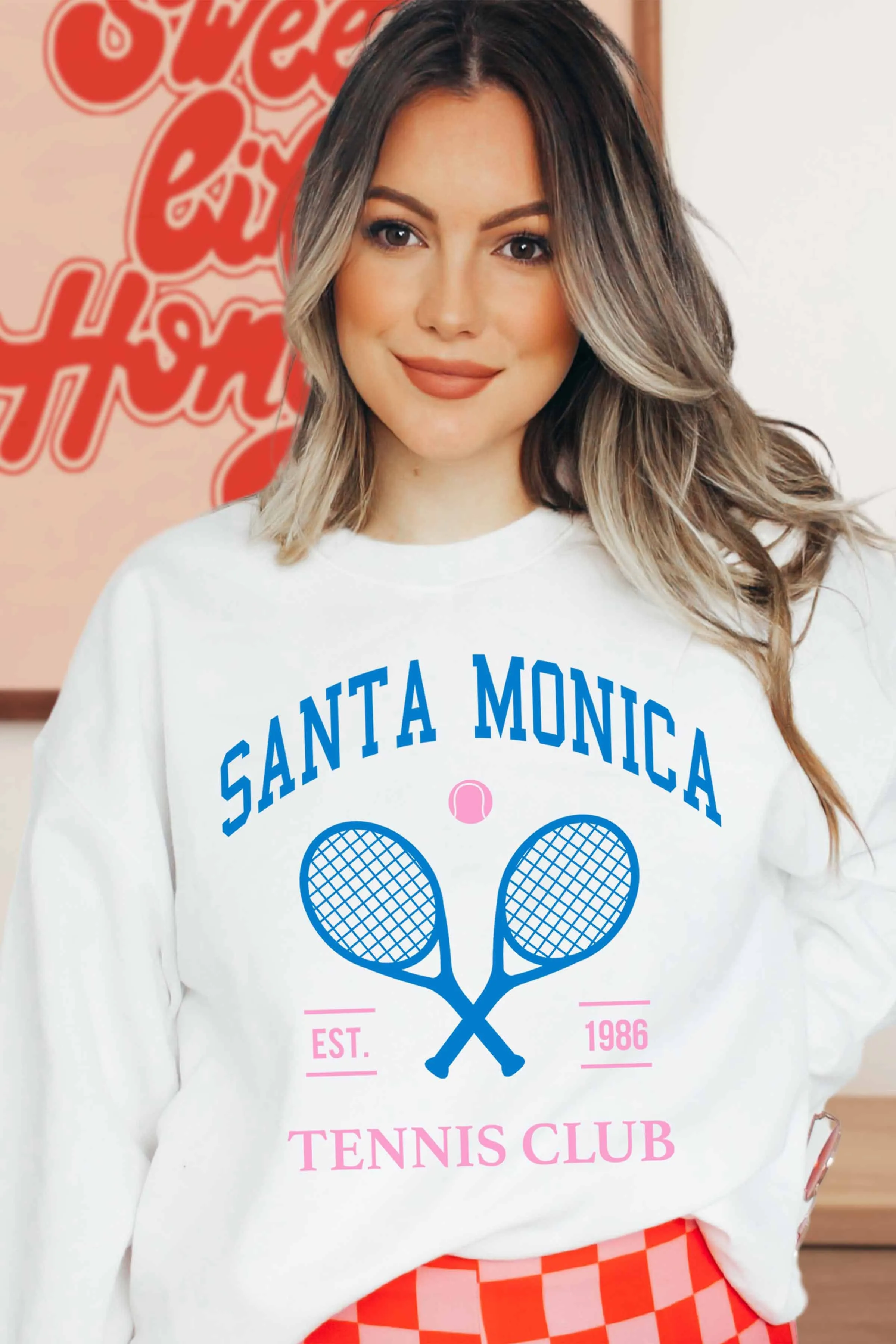 Santa Monica Crewneck Sweatshirt