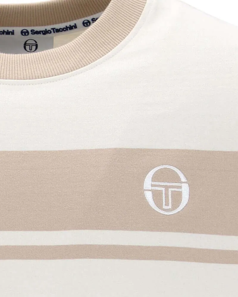 Sergio Tacchini MASTER T Shirt Gardenia-Humus