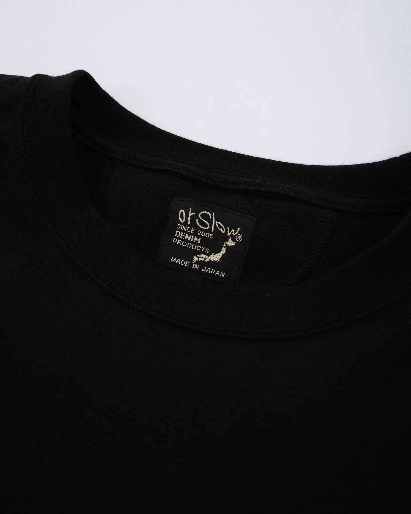 T-SHIRT WITH POCKET BLACK