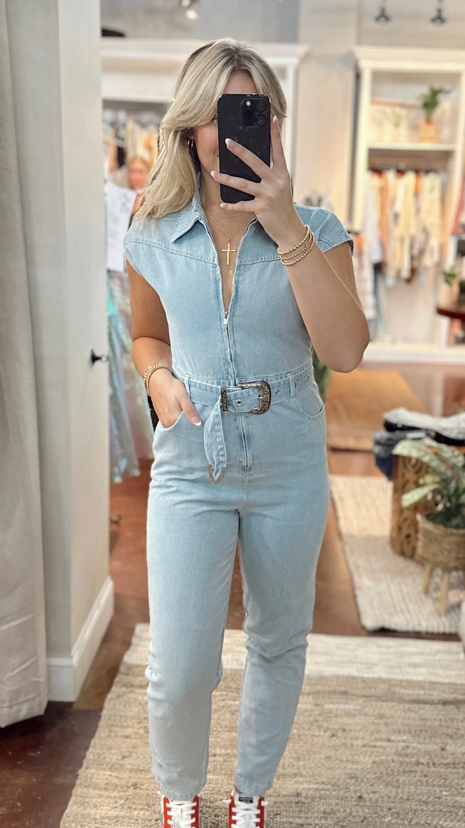 The Let's Get Nashville Jumpsuit