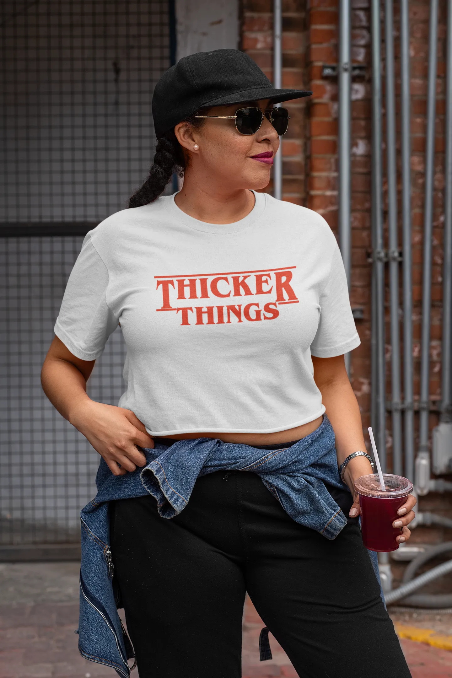 THICKER THINGS Crop Top