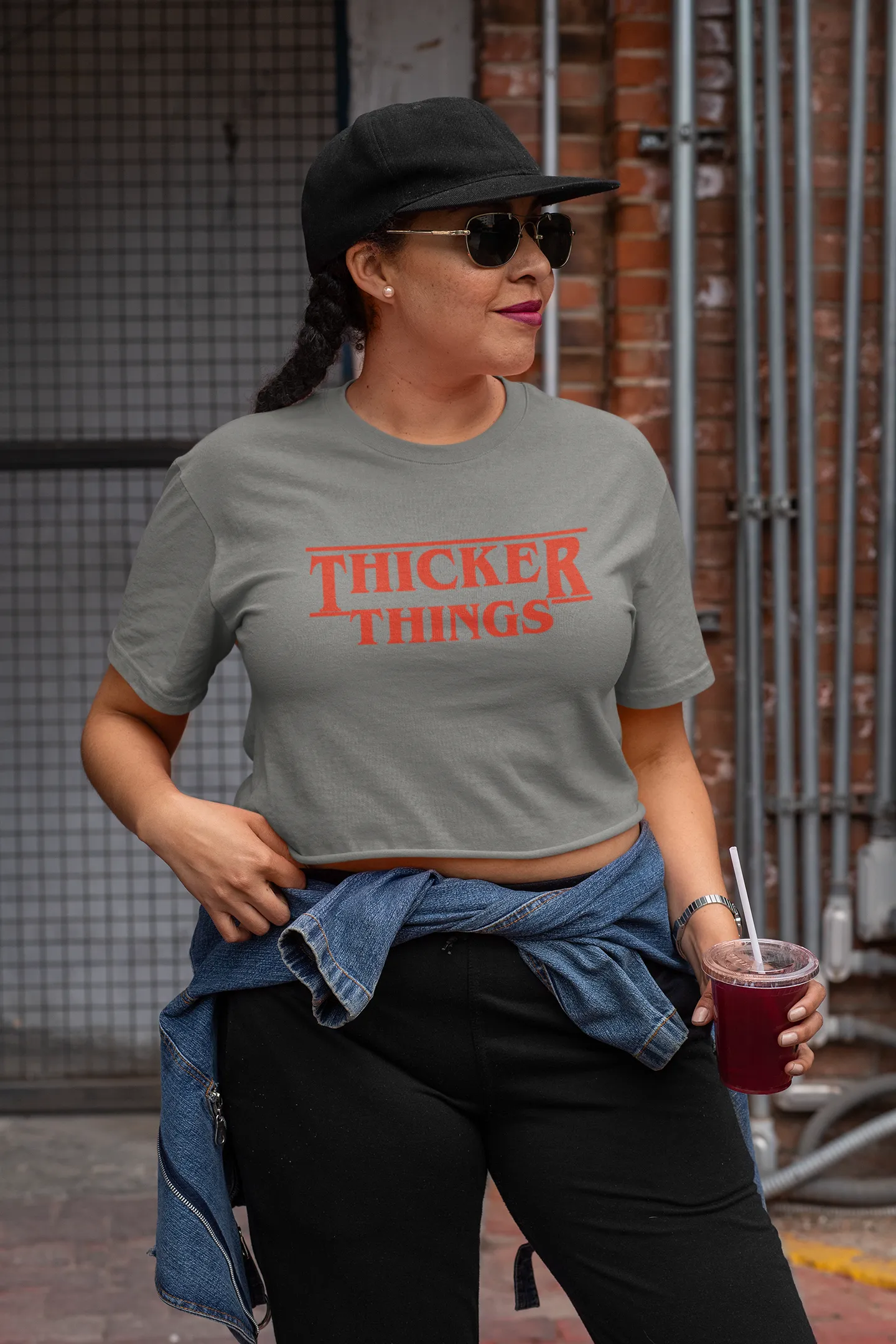 THICKER THINGS Crop Top