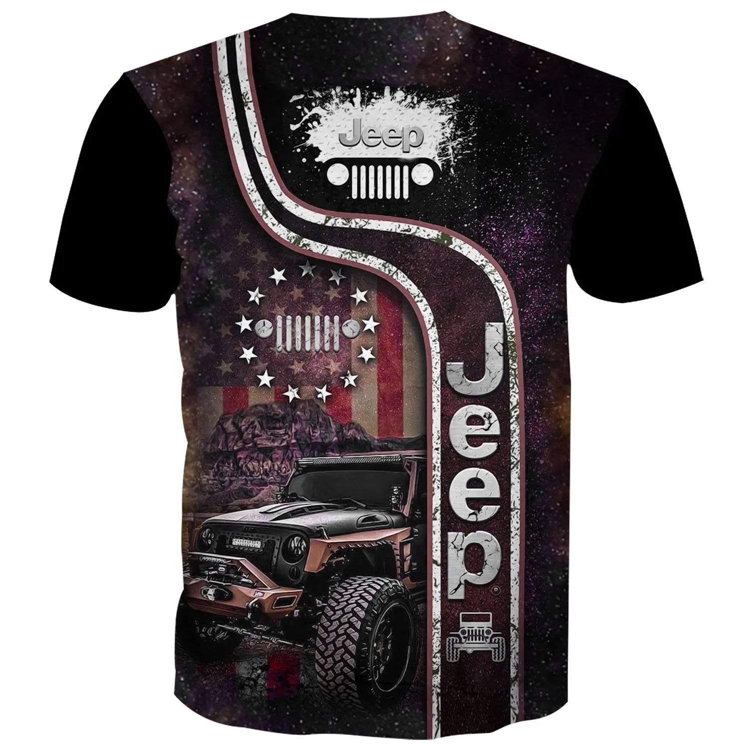 US Galaxy Jeep - Kid's T-Shirt