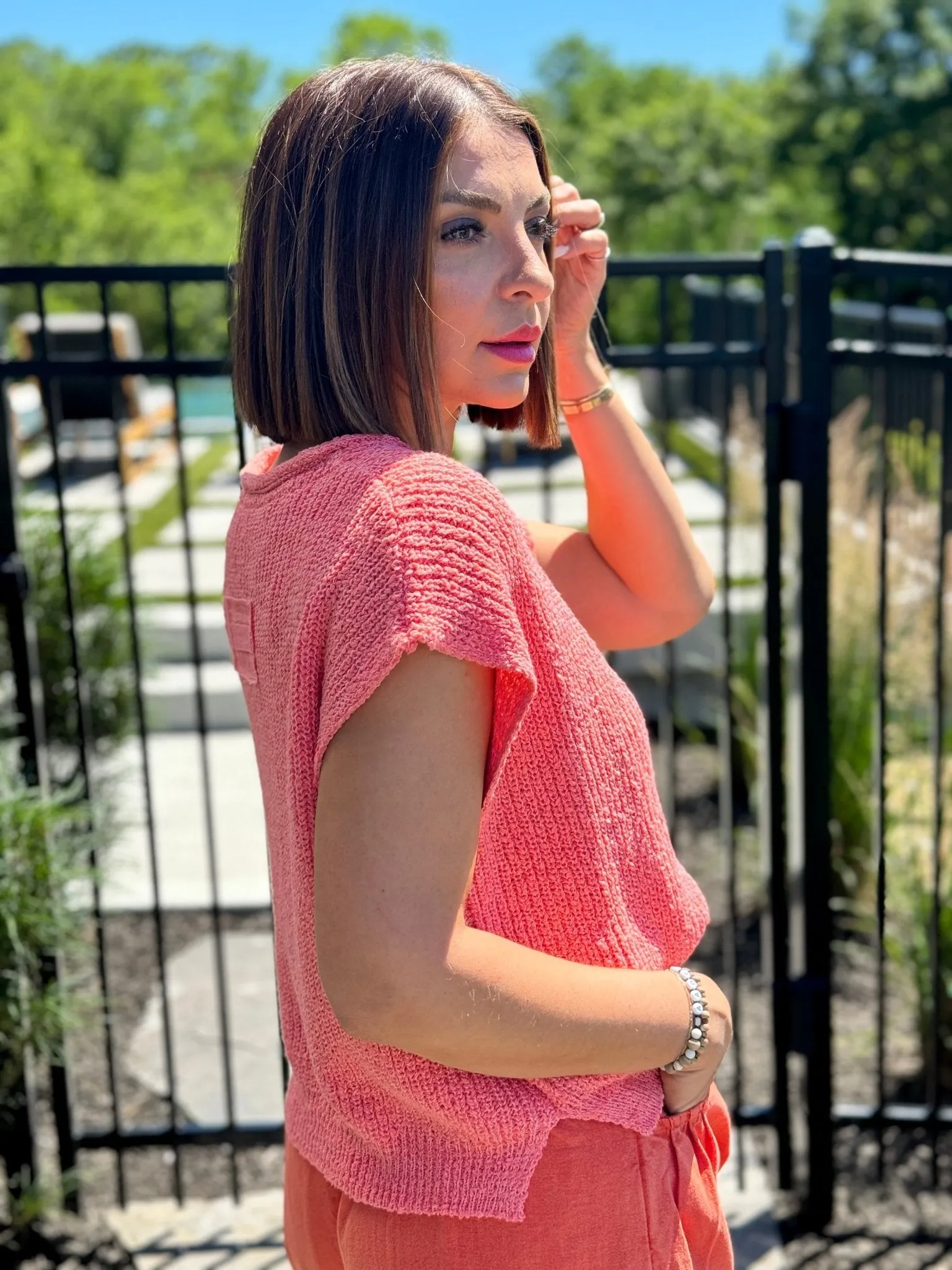 Vicky Top (Coral)