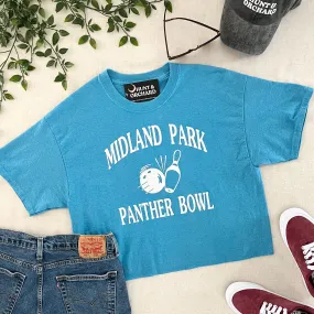 Vintage Crop Tee - Midland Park Bowl