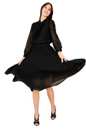 Womens Crushed Chiffon Skirt